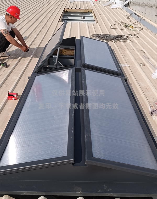 兰州王老吉生产车间凉州排烟天窗