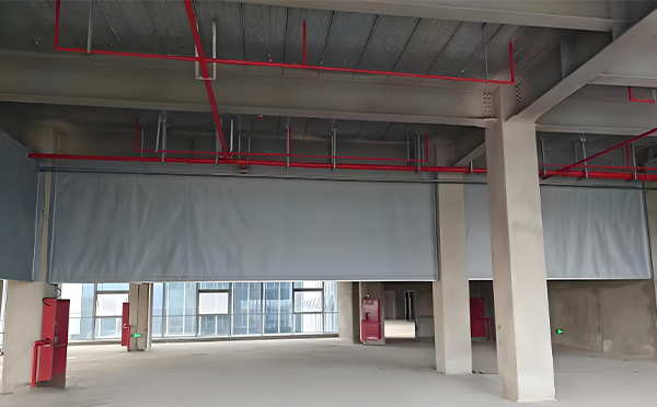 凉州防火布挡烟垂壁