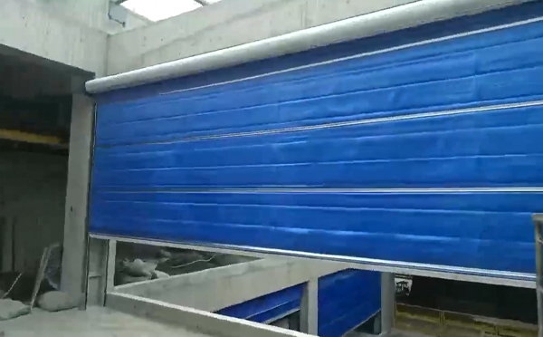 大型物流园区完成凉州防火门整体安装工程